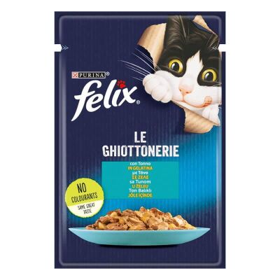 Felix Ton Balıklı (Jöleli) Yetişkin Kedi Maması 85 Gr