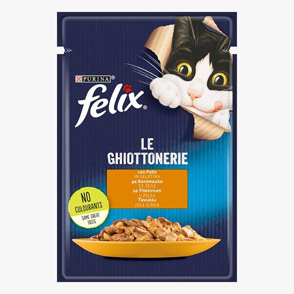 Felix Tavuklu (Jöleli) Yetişkin Kedi Maması